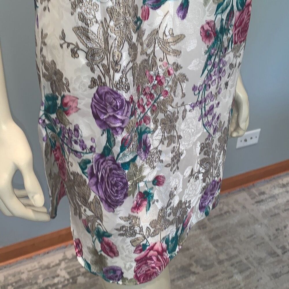 Vintage California‎ Miss Satin Slip Dress Chemise Nightie Size Medium - Picture 3 of 10